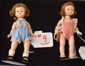 (2) MADAME ALEXANDER DOLLS