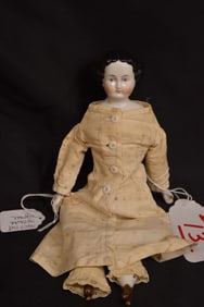 ANTIQUE CHINA HEAD DOLL
