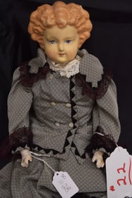 PAPER MACHE DOLL