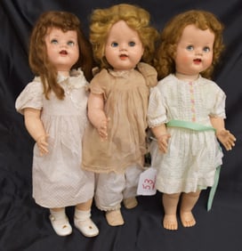 (3) IDEAL DOLLS