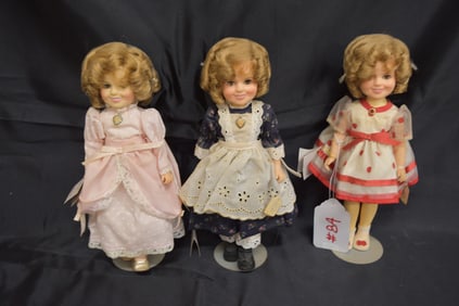 (3) IDEAL DOLLS