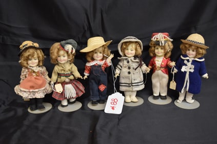 (6) IDEAL DOLLS