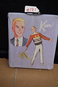 1963 KEN CASE W/KEN & TAGGED CLOTHING