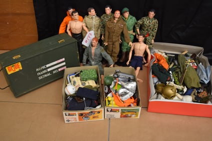 GI JOE FIGURES, CLOTHING & ACCESSORIES