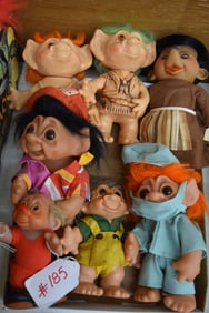 (7) TROLL DOLLS