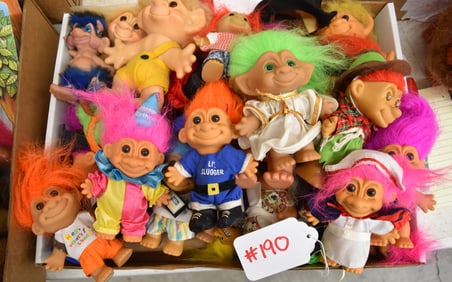 LG. GROUP OF 5" TROLLS