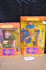 (2) MATTEL 1995 HUNCHBACK OF NOTRE DAME FIGURES