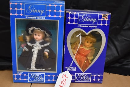 (2) 1986 VOGUE GINNY DOLLS