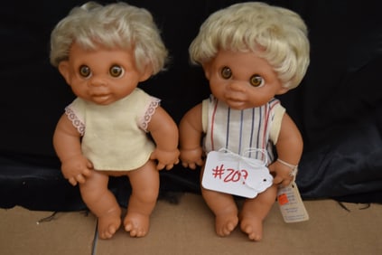 (2) NORFIN ANATOMICALLY CORRECT DOLLS