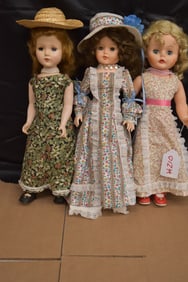 (3) FASHION DOLLS