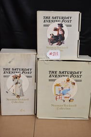 (3) NORMAN ROCKWELL DOLLS
