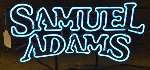 SAM ADAMS NEON SIGN