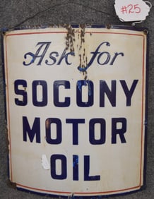 SOCONY PUMP SIGN