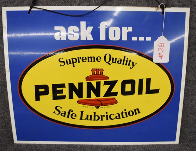 PENNZOIL SIGN (1 of 5)