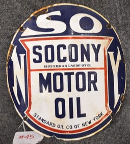 SOCONY PUMP SIGN