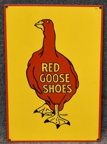 RED GOOSE SHOES SIGN