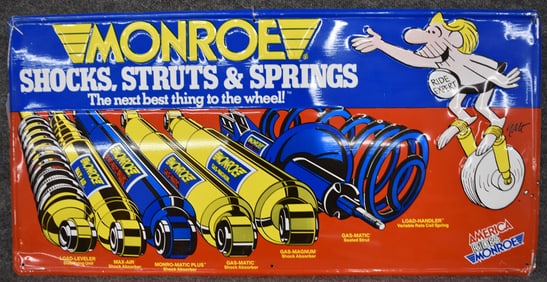 MONROE SHOCKS SIGN