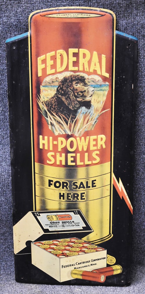 FEDERAL SHELLS SIGN (1 of 6)