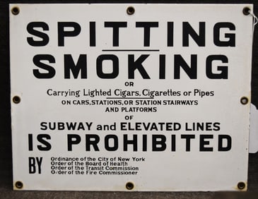 NYC PROHIBITED SIGN