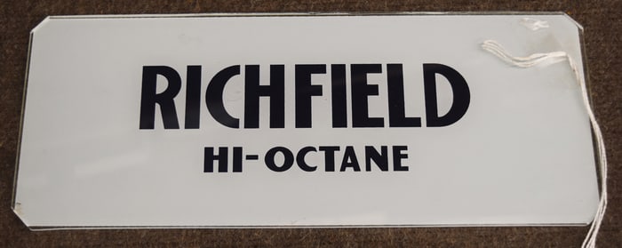 RICHFIELD PUMP SIGN