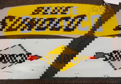 (2) SUNOCO PUMP LENSES