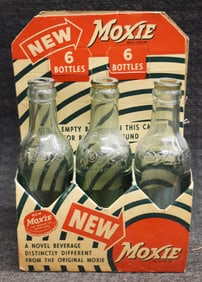 MOXIE 6 PACK CARRIER W/BOTTLES