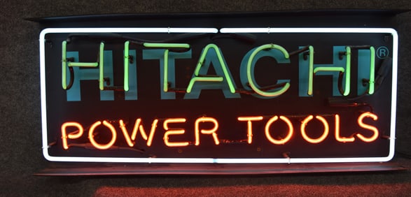 HITACHI NEON SIGN