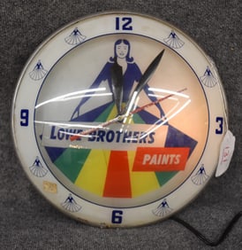 LOWE BROS. CLOCK