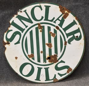 SINCLAIR OILS SIGN