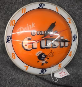 ORANGE CRUSH CLOCK