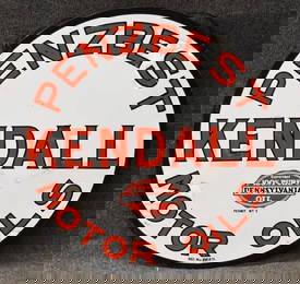 KENDALL PENZBEST MOTOR OIL SIGN