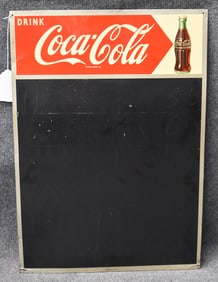 TIN COCA COLA MENU BOARD