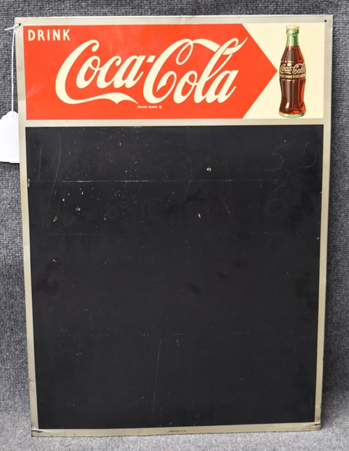 TIN COCA COLA MENU BOARD (1 of 5)