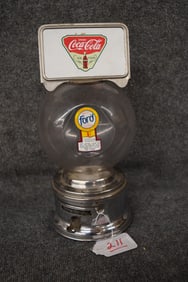 FORD GUM & MACHINE CO. GUM BALL 1 CENT DISPENSER