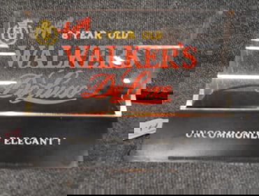 WALKER'S DELUXE PLASTIC LIGHT-UP COUNTER SIGN