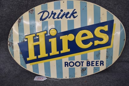 "DRINK HIRES ROOT BEER " SIGN