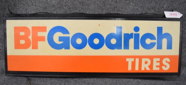 BF GOODRICH TIRES LIGHT UP SIGN