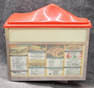 SONIC DRIVE UP MENU BOARD