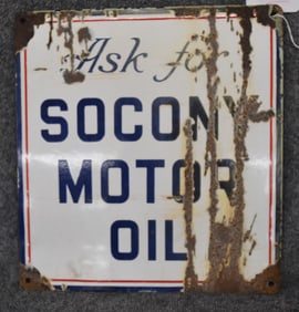 SOCONY SIGN