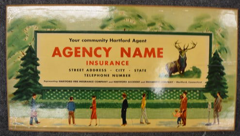 HARTFORD INSURANCE SIGN