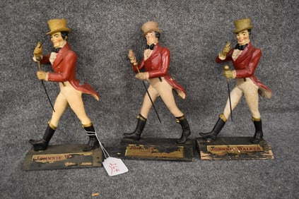 (3) JOHNNIE WALKER STATUES