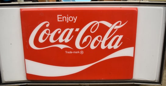 COCA-COLA LIGHT UP SIGN