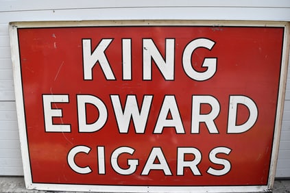 KING EDWARD CIGAR SIGN