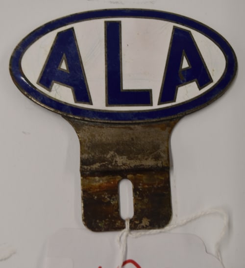 ALA PLATE TOPPER: ALA BRASS PLATE TOPPER