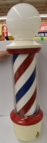BARBER SHOP POLE