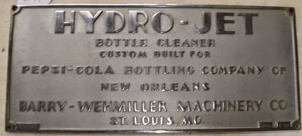 HYDRO-JET PLAQUE