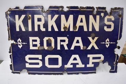 KIRKMAN'S BORAX SIGN