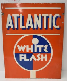 ATLANTIC WHITE FLASH SIGN