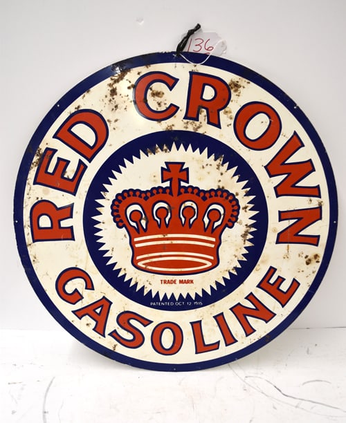 RED CROWN GAS SIGN (1 of 5)