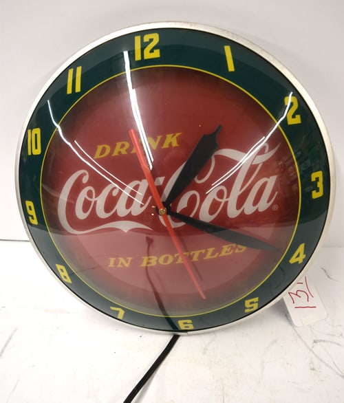 COCA-COLA CLOCK (1 of 3)